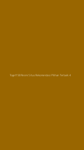 Tampilan Antarmuka Aplikasi Togel158 Resmi Situs Rekomendasi Pilihan Terbaik - 4