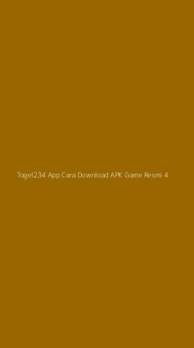 Tampilan Antarmuka Aplikasi Togel234 App Cara Download Apk Game Resmi - 4