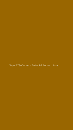 Tampilan Antarmuka Aplikasi Togel279 Online - Tutorial Server Linux - 1