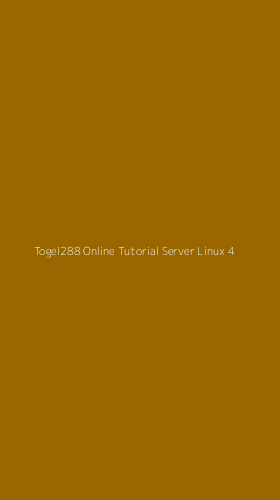 Tampilan Antarmuka Aplikasi Togel288 Online Tutorial Server Linux - 4