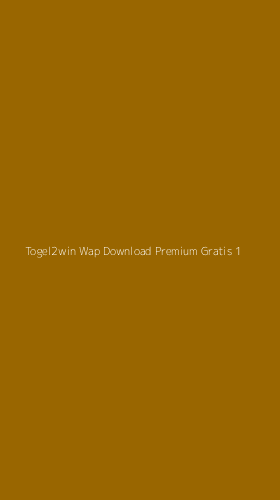Tampilan Antarmuka Aplikasi Togel2win Wap Download Premium Gratis - 1