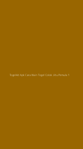 Tampilan Antarmuka Aplikasi Togel4d Apk Cara Main Togel Colok Jitu Pemula - 1