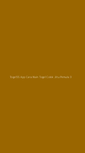 Tampilan Antarmuka Aplikasi Togel55 App Cara Main Togel Colok Jitu Pemula - 3