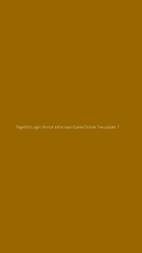 Tampilan Antarmuka Aplikasi Togel6d Login Portal Informasi Game Online Terupdate - 1
