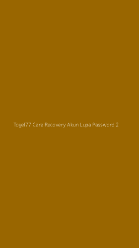 Tampilan Antarmuka Aplikasi Togel77 Cara Recovery Akun Lupa Password - 2