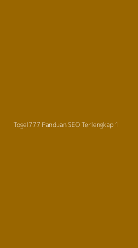 Tampilan Antarmuka Aplikasi Togel777 Panduan Seo Terlengkap - 1