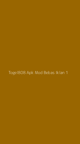 Tampilan Antarmuka Aplikasi Togel808 Apk Mod Bebas Iklan - 1