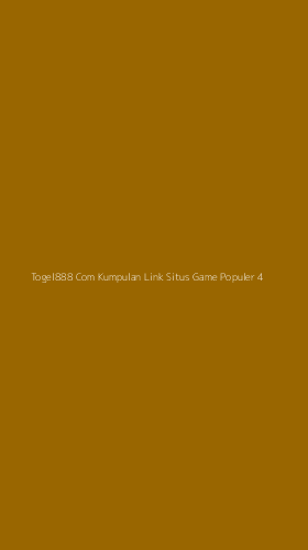 Tampilan Antarmuka Aplikasi Togel888 Com Kumpulan Link Situs Game Populer - 4