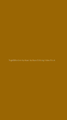 Tampilan Antarmuka Aplikasi Togel88online Aplikasi Aplikasi Editing Video Pro - 4