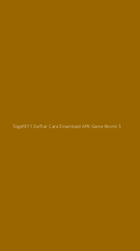 Tampilan Antarmuka Aplikasi Togel911 Daftar Cara Download Apk Game Resmi - 3