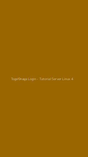 Tampilan Antarmuka Aplikasi Togel9naga Login - Tutorial Server Linux - 4