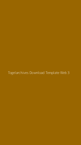 Tampilan Antarmuka Aplikasi Togelarchives Download Template Web - 3