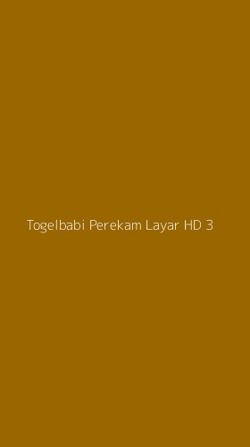 Tampilan Antarmuka Aplikasi Togelbabi Perekam Layar Hd - 3
