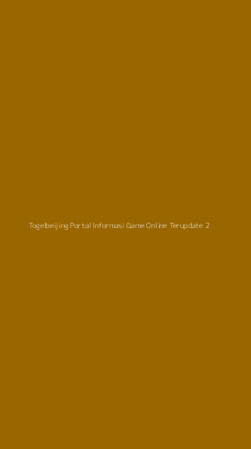 Tampilan Antarmuka Aplikasi Togelbeijing Portal Informasi Game Online Terupdate - 2