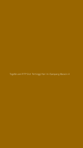 Tampilan Antarmuka Aplikasi Togelbrunei Rtp Slot Tertinggi Hari Ini Gampang Maxwin - 4