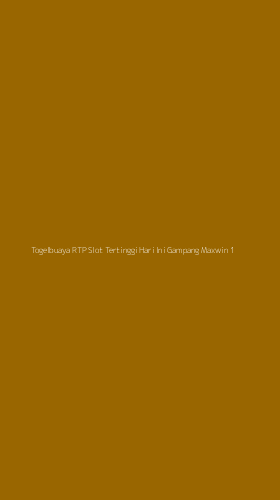 Tampilan Antarmuka Aplikasi Togelbuaya Rtp Slot Tertinggi Hari Ini Gampang Maxwin - 1