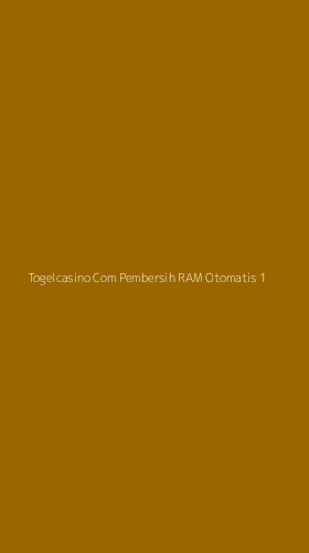 Tampilan Antarmuka Aplikasi Togelcasino Com Pembersih Ram Otomatis - 1
