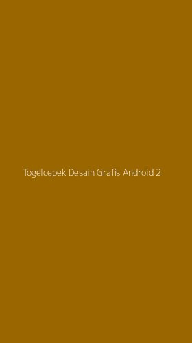 Tampilan Antarmuka Aplikasi Togelcepek Desain Grafis Android - 2
