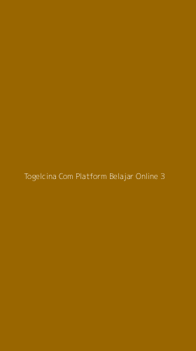 Tampilan Antarmuka Aplikasi Togelcina Com Platform Belajar Online - 3