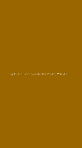 Tampilan Antarmuka Aplikasi Togelduit Daftar Prediksi Jitu Hk Sgp Sydney Malam Ini - 1