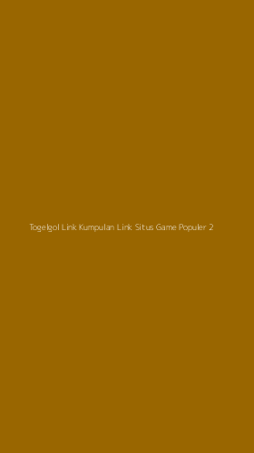 Tampilan Antarmuka Aplikasi Togelgol Link Kumpulan Link Situs Game Populer - 2