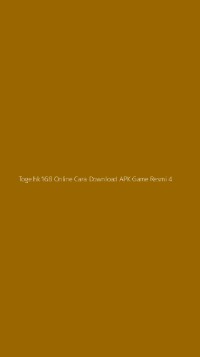 Tampilan Antarmuka Aplikasi Togelhk168 Online Cara Download Apk Game Resmi - 4
