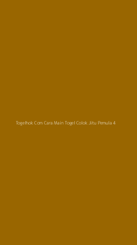 Tampilan Antarmuka Aplikasi Togelhok Com Cara Main Togel Colok Jitu Pemula - 4