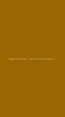 Tampilan Antarmuka Aplikasi Togelhoky Online - Tutorial Server Linux - 2