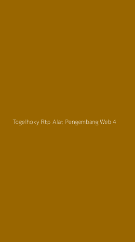 Tampilan Antarmuka Aplikasi Togelhoky Rtp Alat Pengembang Web - 4