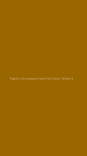 Tampilan Antarmuka Aplikasi Togelin Link Kumpulan Game Slot Gacor Terbaik - 4