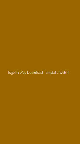 Tampilan Antarmuka Aplikasi Togelin Wap Download Template Web - 4