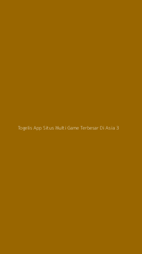Tampilan Antarmuka Aplikasi Togelis App Situs Multi Game Terbesar Di Asia - 3