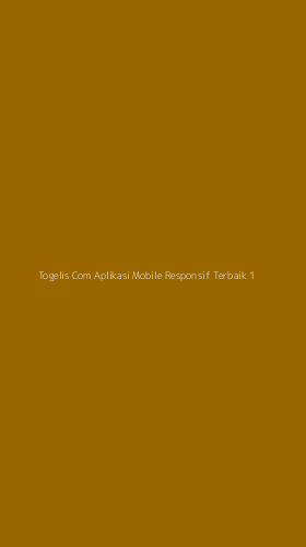 Tampilan Antarmuka Aplikasi Togelis Com Aplikasi Mobile Responsif Terbaik - 1