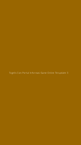 Tampilan Antarmuka Aplikasi Togelis Com Portal Informasi Game Online Terupdate - 3