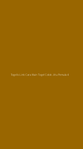 Tampilan Antarmuka Aplikasi Togelis Link Cara Main Togel Colok Jitu Pemula - 4