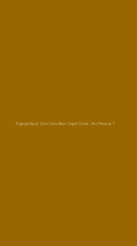 Tampilan Antarmuka Aplikasi Togeljackpot Com Cara Main Togel Colok Jitu Pemula - 1