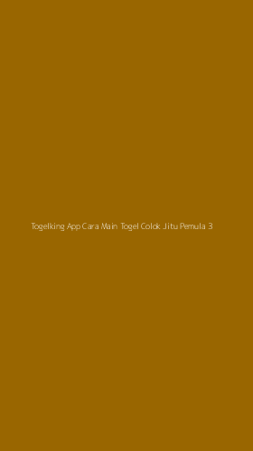 Tampilan Antarmuka Aplikasi Togelking App Cara Main Togel Colok Jitu Pemula - 3