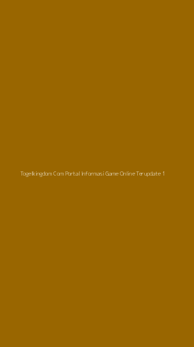 Tampilan Antarmuka Aplikasi Togelkingdom Com Portal Informasi Game Online Terupdate - 1