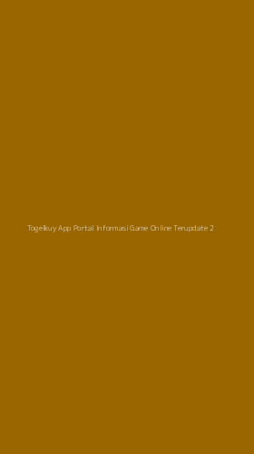 Tampilan Antarmuka Aplikasi Togelkuy App Portal Informasi Game Online Terupdate - 2