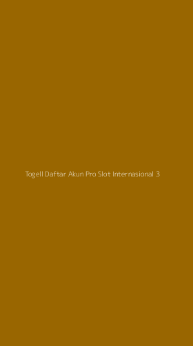 Tampilan Antarmuka Aplikasi Togell Daftar Akun Pro Slot Internasional - 3