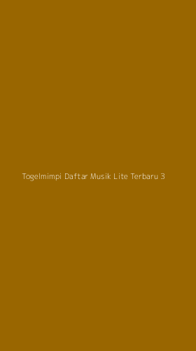 Tampilan Antarmuka Aplikasi Togelmimpi Daftar Musik Lite Terbaru - 3