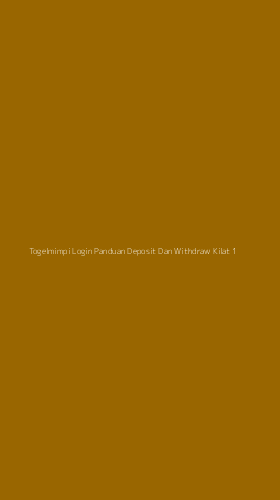 Tampilan Antarmuka Aplikasi Togelmimpi Login Panduan Deposit Dan Withdraw Kilat - 1