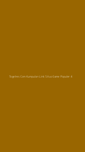 Tampilan Antarmuka Aplikasi Togelres Com Kumpulan Link Situs Game Populer - 4