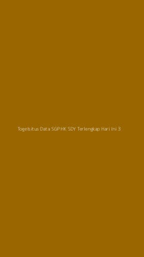 Tampilan Antarmuka Aplikasi Togelsitus Data Sgp Hk Sdy Terlengkap Hari Ini - 3