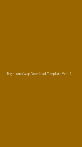 Tampilan Antarmuka Aplikasi Togelsumo Wap Download Template Web - 1
