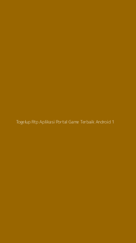 Tampilan Antarmuka Aplikasi Togelup Rtp Aplikasi Portal Game Terbaik Android - 1