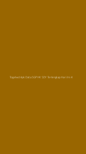 Tampilan Antarmuka Aplikasi Togelwd Apk Data Sgp Hk Sdy Terlengkap Hari Ini - 4
