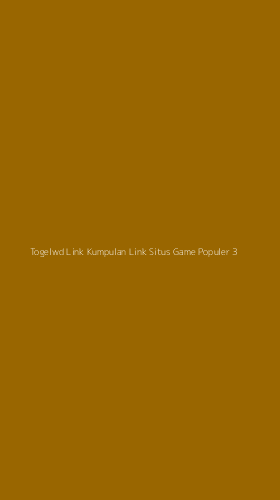 Tampilan Antarmuka Aplikasi Togelwd Link Kumpulan Link Situs Game Populer - 3