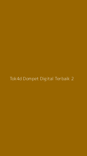 Tampilan Antarmuka Aplikasi Tok4d Dompet Digital Terbaik - 2