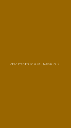 Tampilan Antarmuka Aplikasi Tok4d Prediksi Bola Jitu Malam Ini - 3